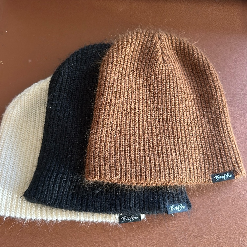 Binky Bro beanies